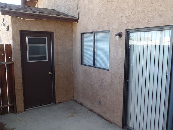 Patio and laundry room