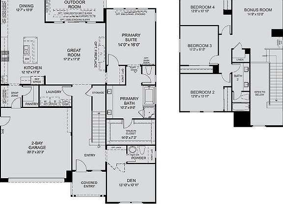 Plan 1 Homesite 59 Floorplan