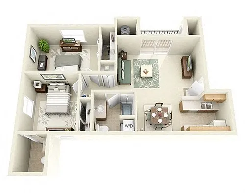Floor plan Sage Renovated