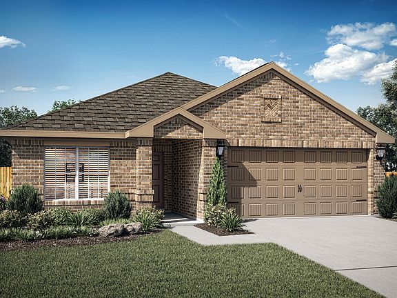 The beautiful Blanco Plan is for sale at Chisholm Springs, located north of Fort Worth.