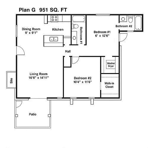 Floor plan Floor Plan G
