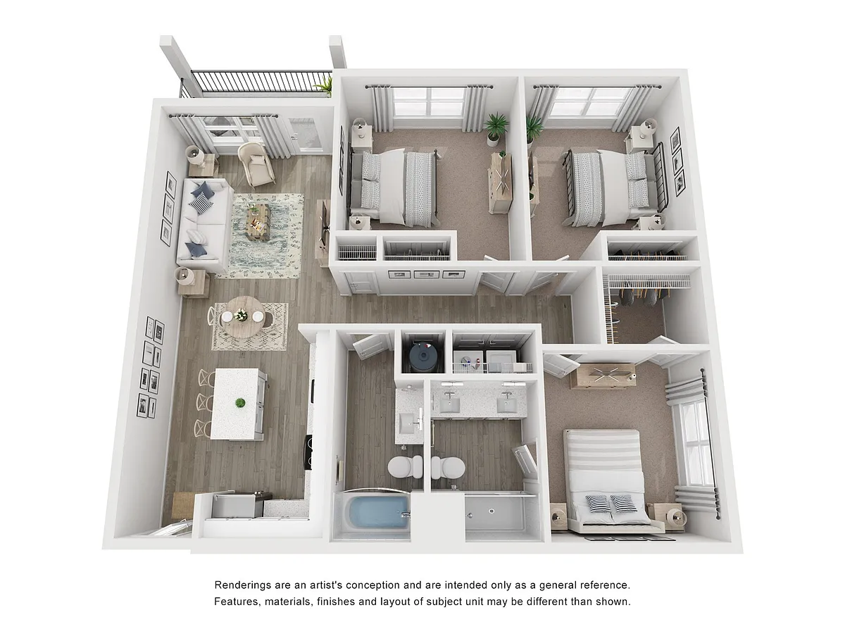 Floor plan C1