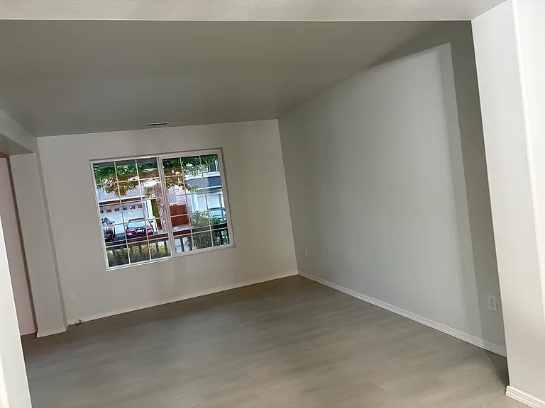 Living room, all brand new LVP flooring , easy to clean