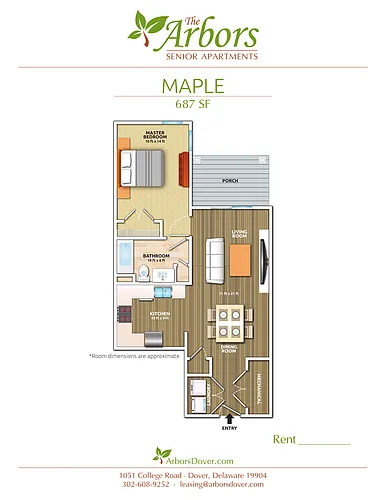 Floor plan Maple