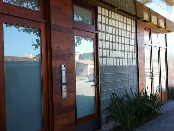 front entrance to buildin