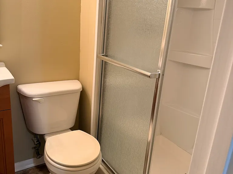 Basement bathroom