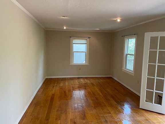 Main living area opens to deck