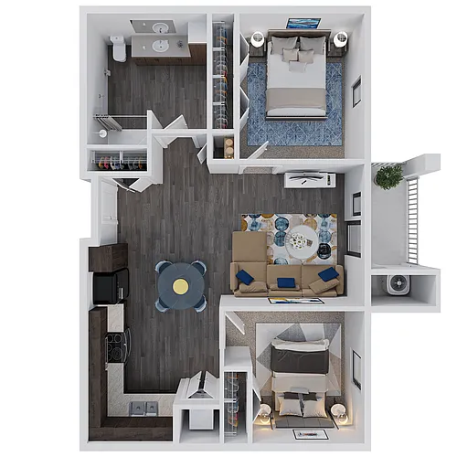 Floor plan B3