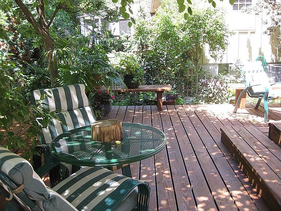 Lovely Shaded Deck