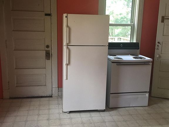 Kitchen and door to deck