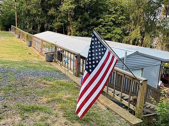 Camp view from parking 