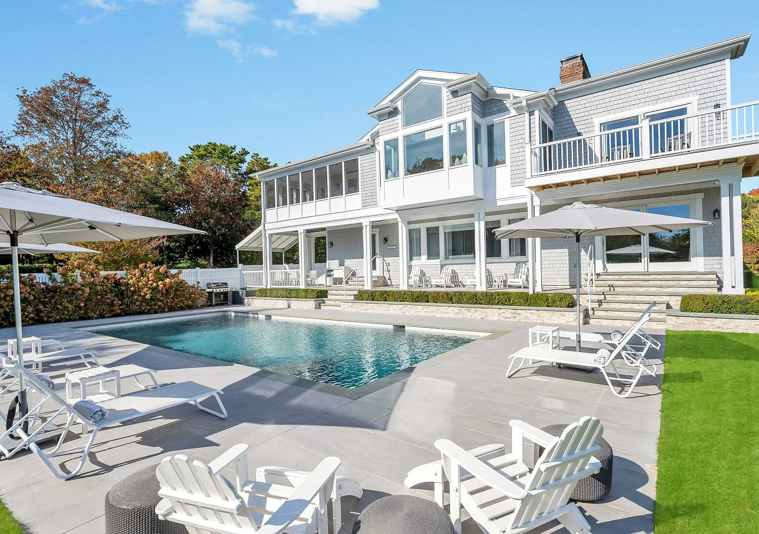Timeless Southampton retreat, heated pool, steps from the beach — Photo 1