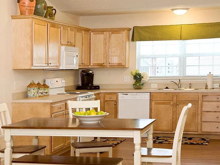 Spacious, Eat-In Kitchens