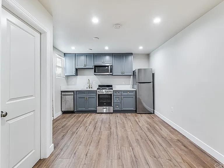 All new kitchen counter, cabinets, and appliances