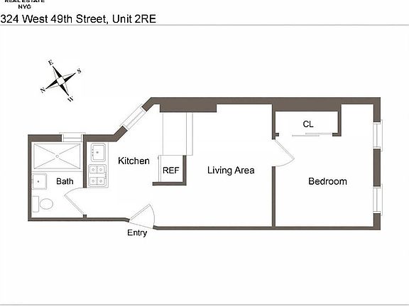 2nd image of 324 W 49th St #2RE1
