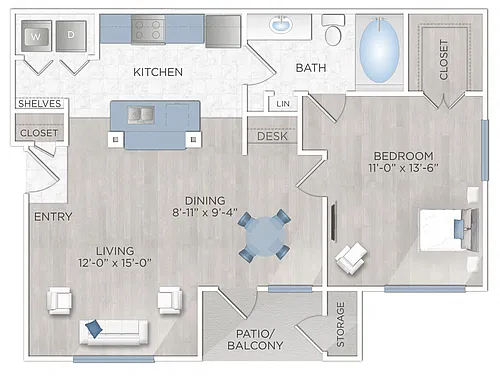 Floor plan A1