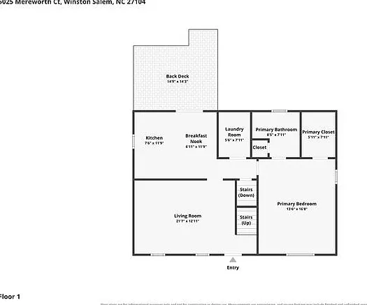 3 bed, 2.0 bath, 1554 sqft, $1,895 — Photo 3
