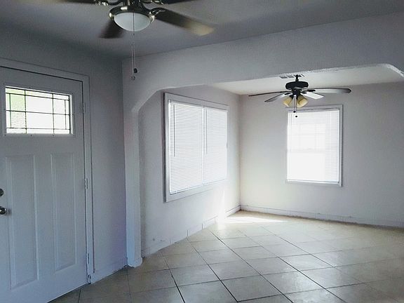 Entrance through the front door,