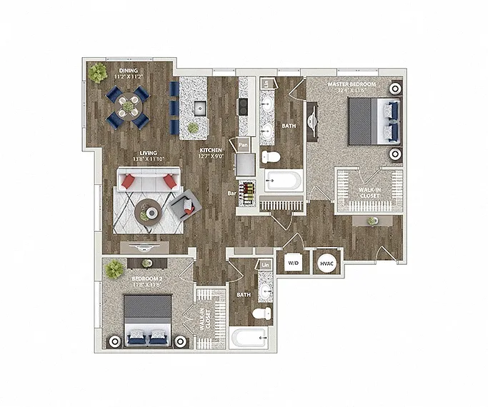 Floor plan 22F7