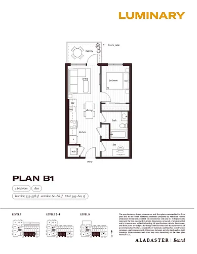 Floor plan B1