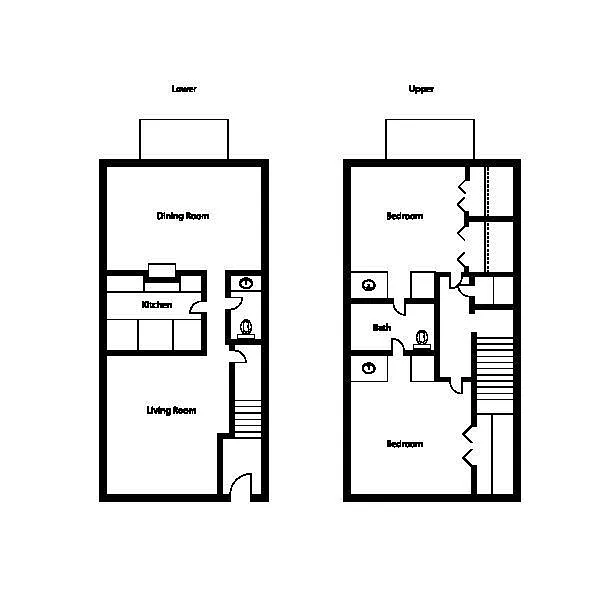Floor plan F 2X15