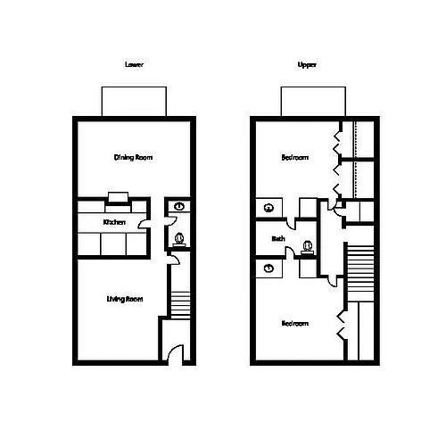 Floor plan F 2X15