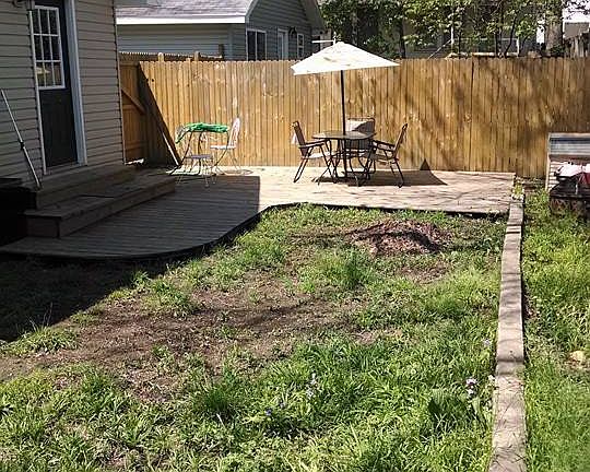 Back yard