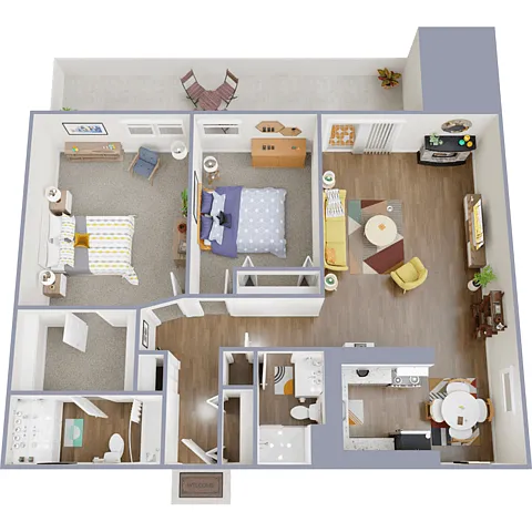 Floor plan B3