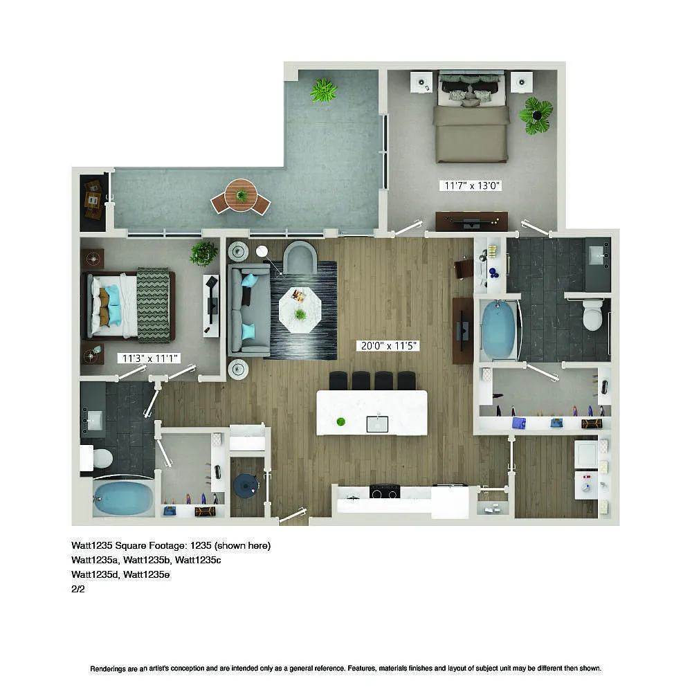 Floor plan B44