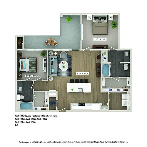 Floor plan B44
