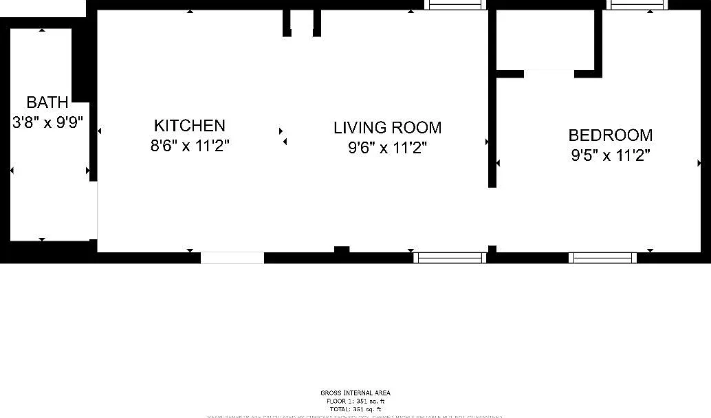 1 bed, $1,250 — Photo 4
