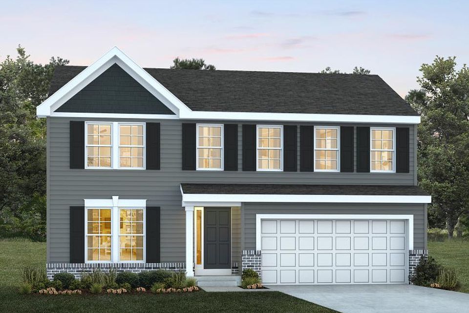 Elevation B with Brick