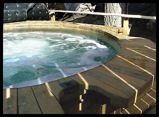 7' diameter Hot Tub
