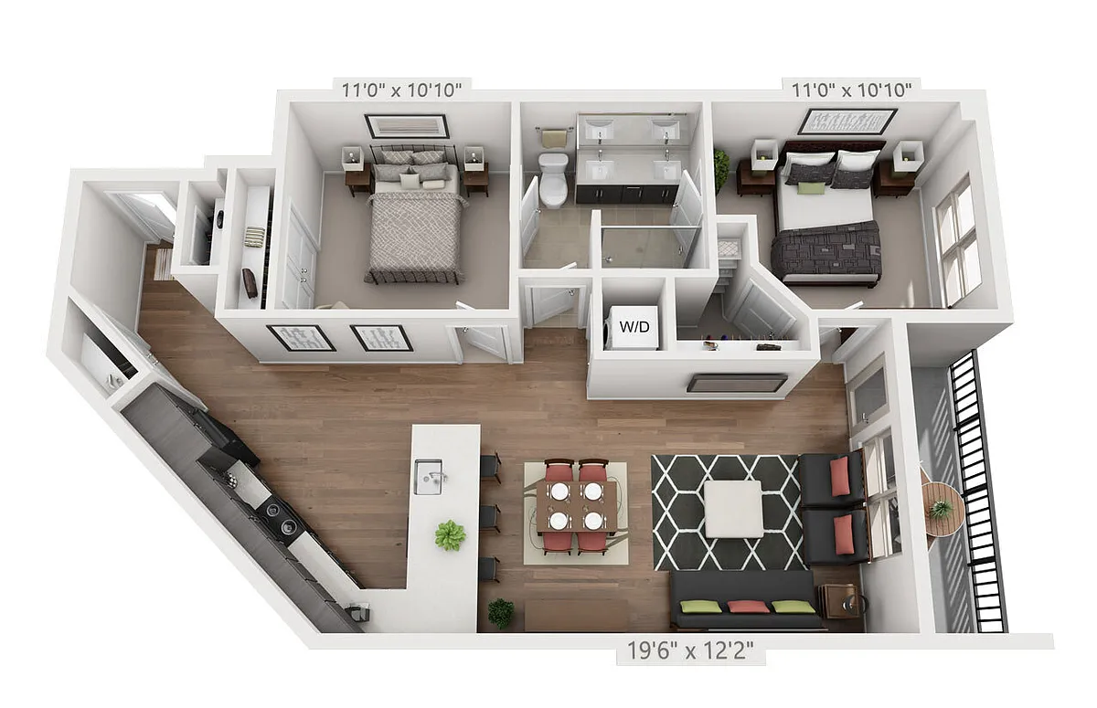 Floor plan B1