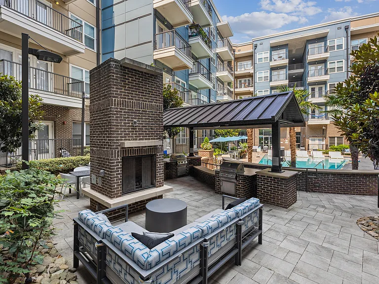 Midtown 205, Charlotte, NC, Grilling Stations