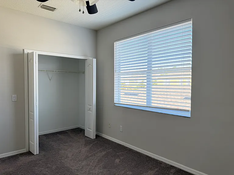 Upstairs bedroom 2 closet.