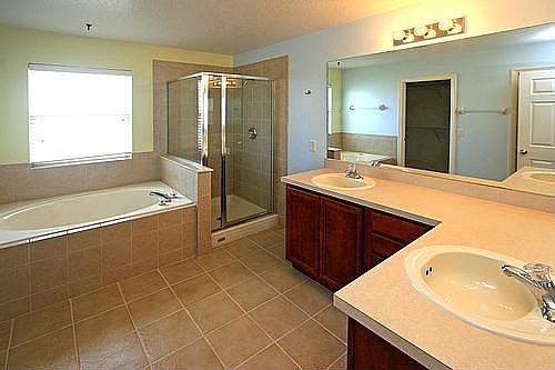Master Bathroom with His & Her Vanity