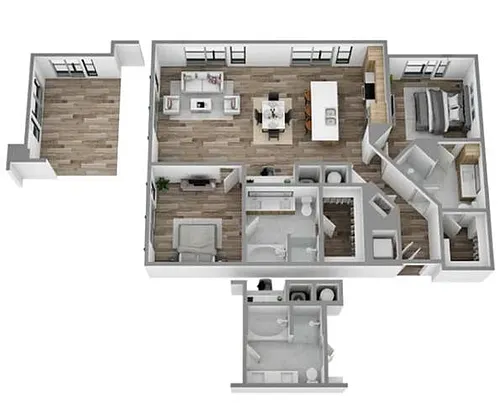 Floor plan K
