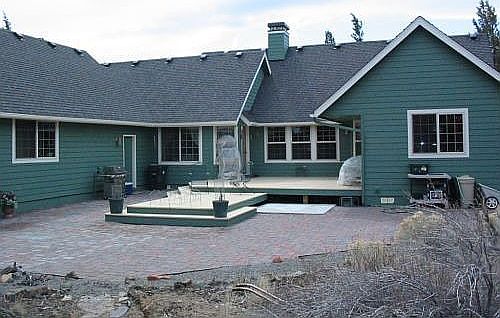 Rear Deck/Hot Tub Pad