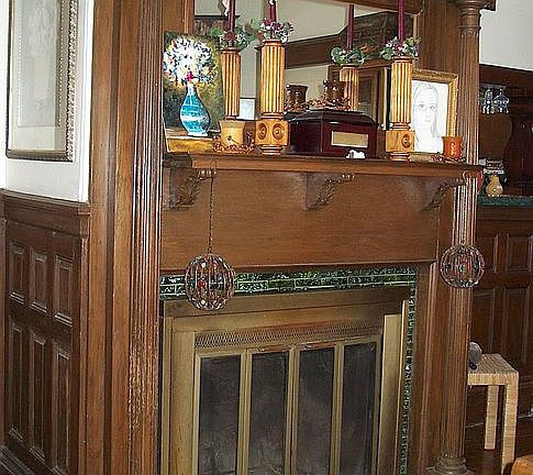 Fireplace w/ Chelsea Tile