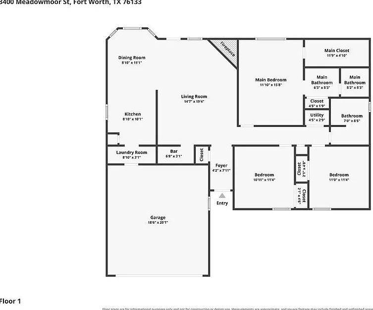 3 bed, 2.0 bath, 1874 sqft, $1,860 — Photo 2