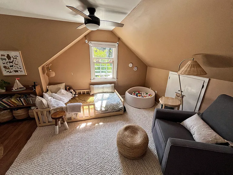 Large third bedroom on second floor