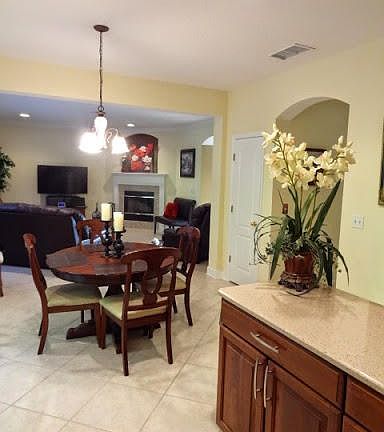 View from kitchen