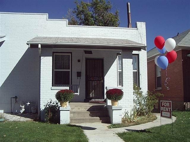Front of south side of duplex