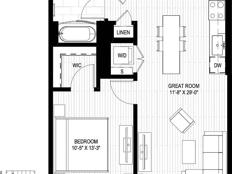 One Bedroom One Bath One Bedroom One Bath