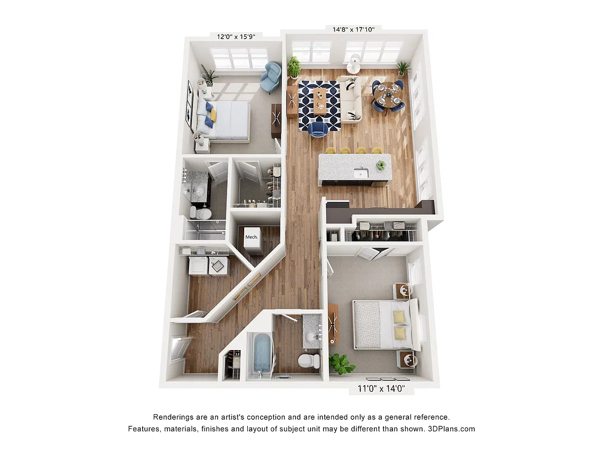 Floor plan Sassafras East
