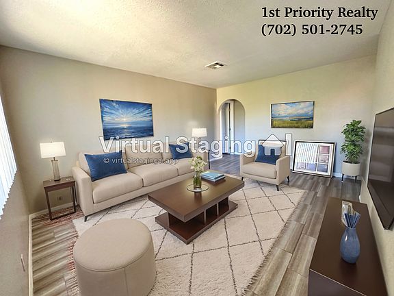 Living room: Virtual Staging idea #2