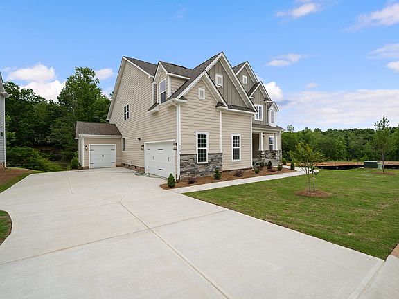 Elevation A w 3-Car Garage