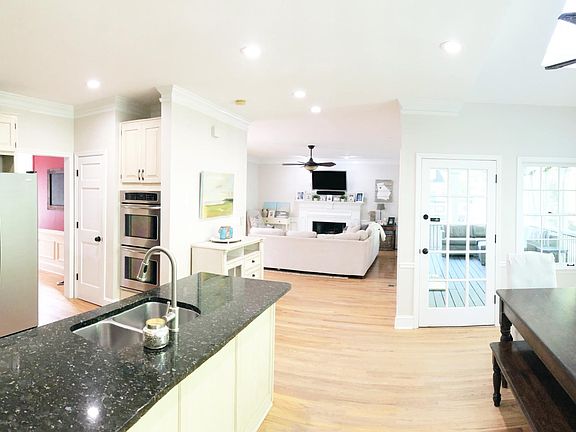 Main floor. Open floor plan.