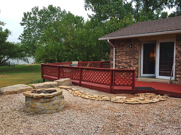 firepit / back deck